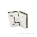 Frameless glass shower door hinges